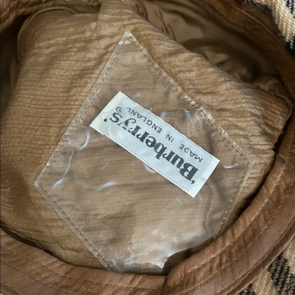 Burberry Beige and Black Plaid Hat - Picture 2 of 5